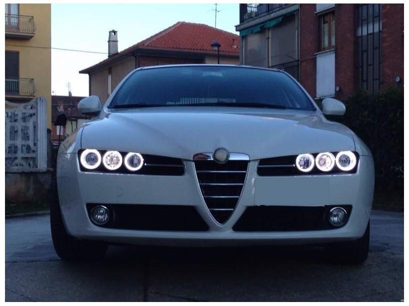 alfa romeo 159 vrera spider angel eyes ccfl rings
