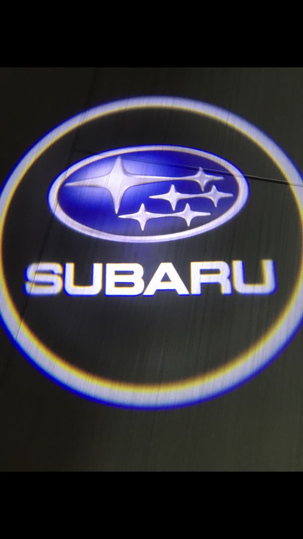 subaru logo door light hologram laser led projector oem plug&play