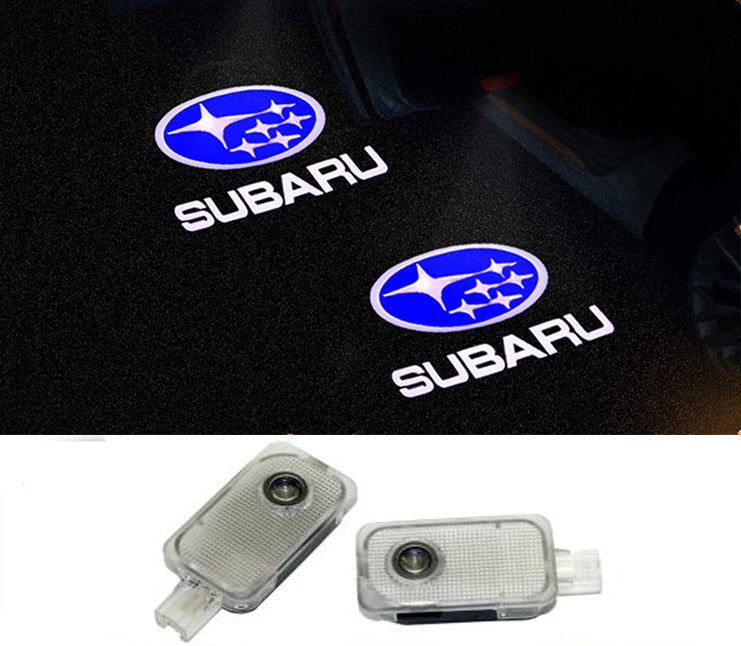subaru welcome door light projector laser led plug&play