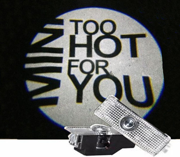 Mini too hot for you door light projector led oem cooper clubman countryman