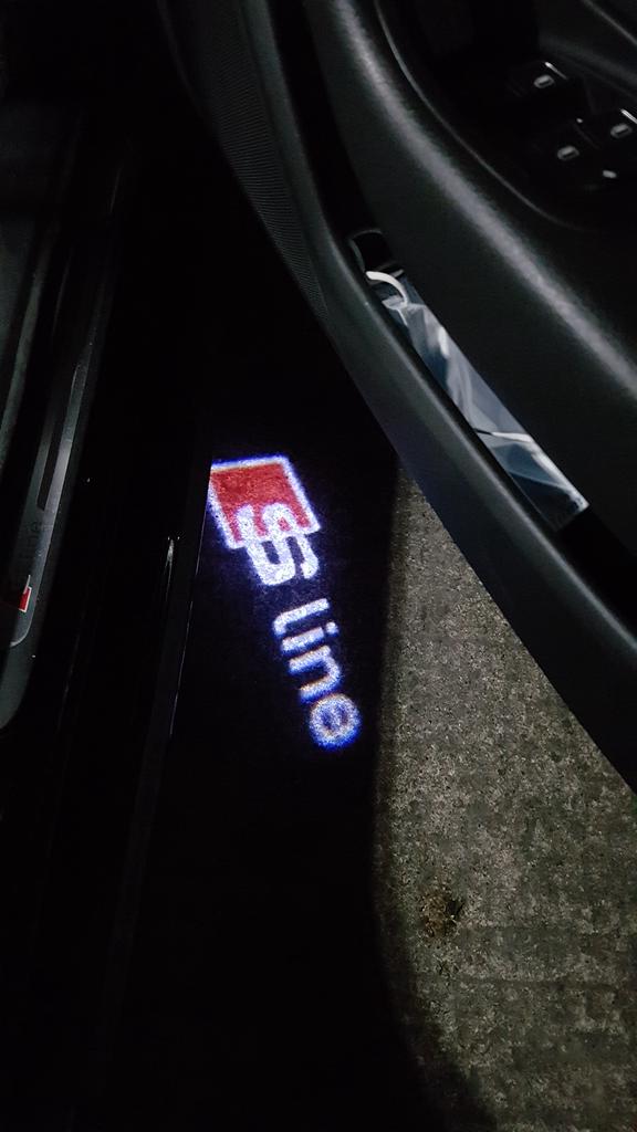 2x Audi door light (plug&play)