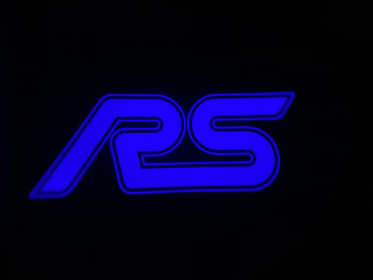 2x Ford Round Mirror light (plug&play) - 24 Logos