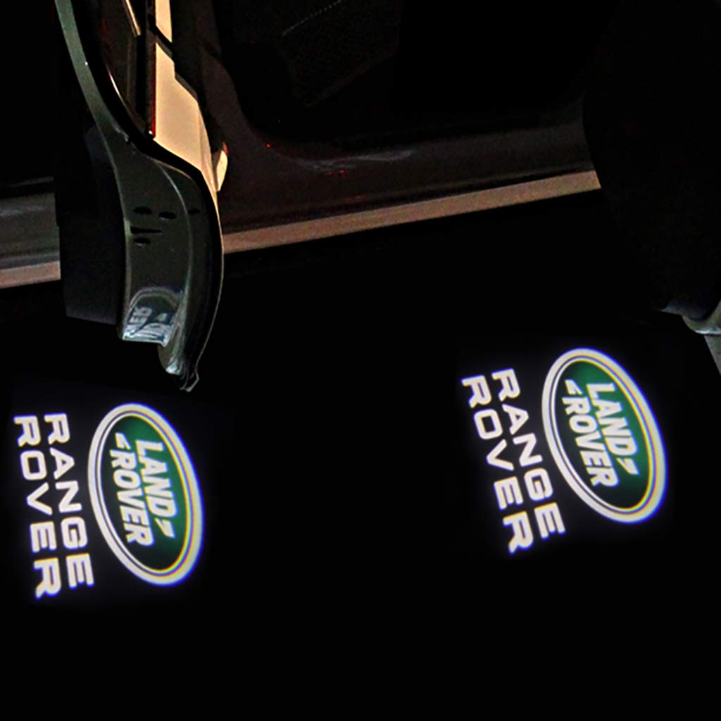 land rover logo door light projector laser led plug&play range rover freelander LR2 LR3 LR4