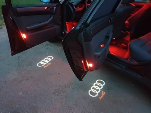2x Audi door light (plug&play)