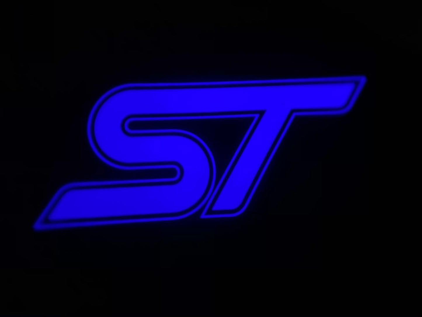 2x Ford Round Mirror light (plug&play) - 24 Logos