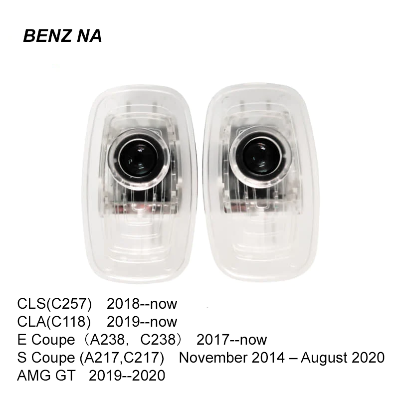 2x Mercedes-Benz DOOR LIGHT (PLUG&PLAY)