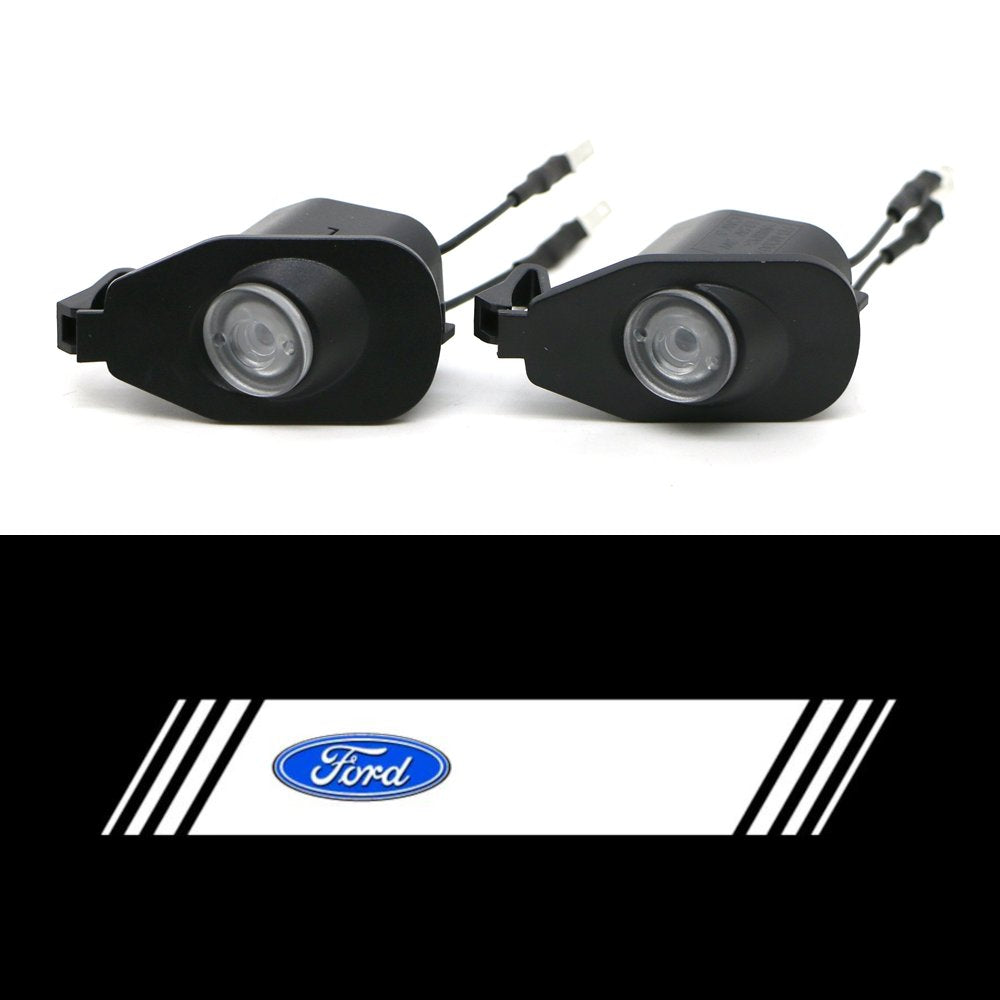 2x FordMustang 2013+ Mirror light (plug&play) - 5 Logos