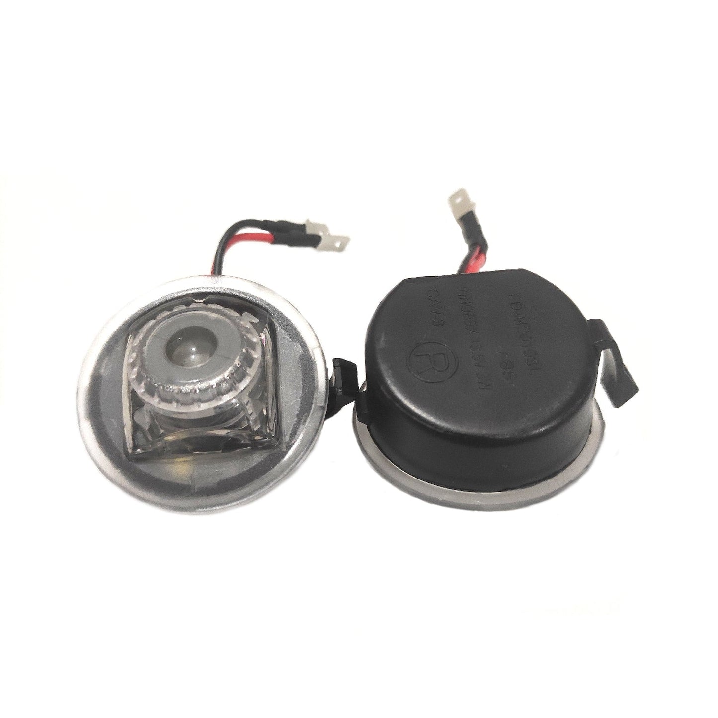 2x Ford Round Mirror light (plug&play) - 24 Logos