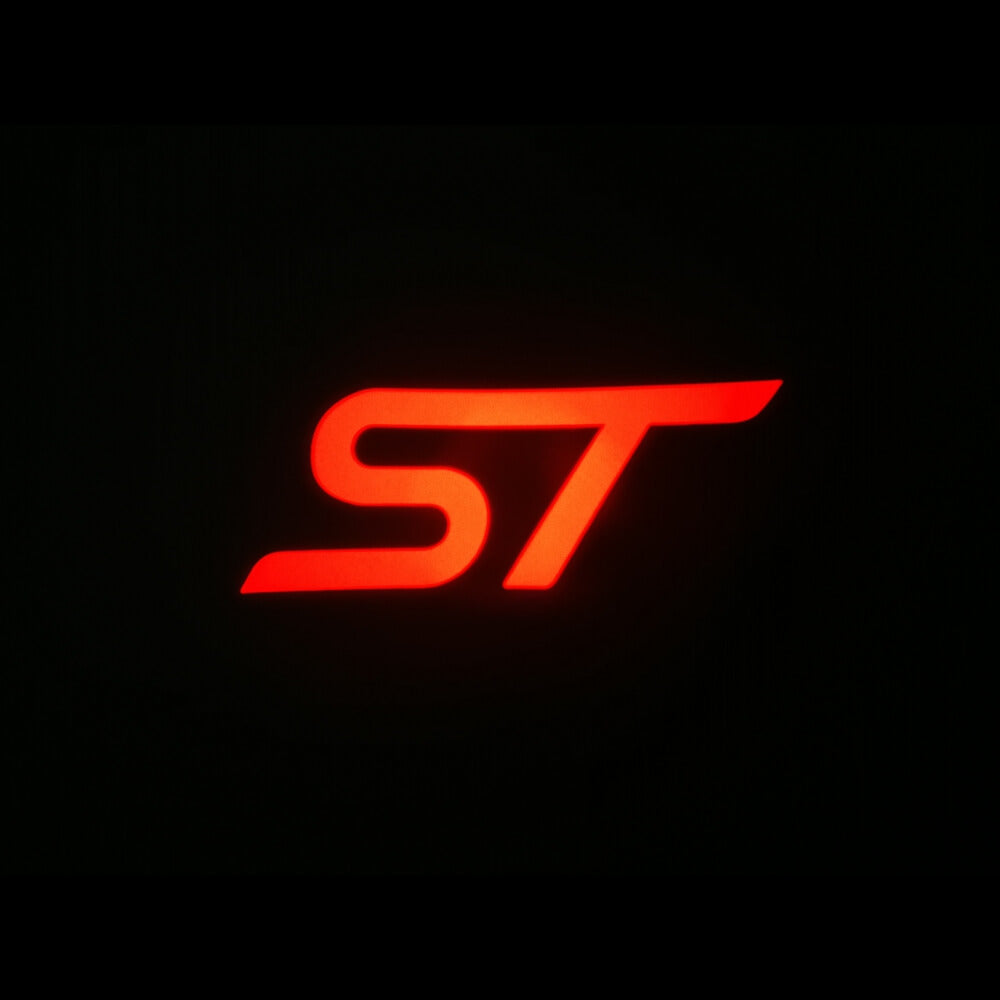 2x Ford Square Mirror light (plug&play) - 10 Logos