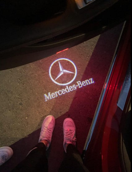 2x Mercedes-Benz DOOR LIGHT (PLUG&PLAY)