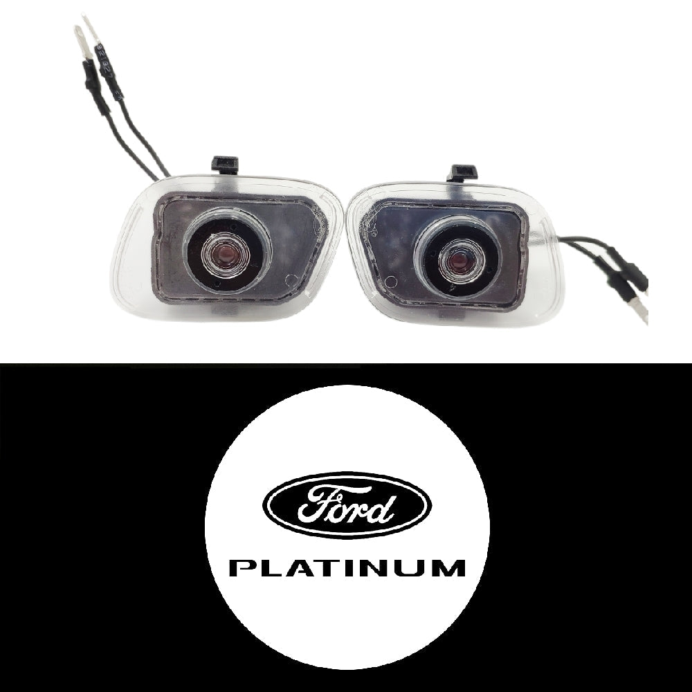 2x Ford F150 Mirror light (plug&play) (2015-2020) - 4 Logos
