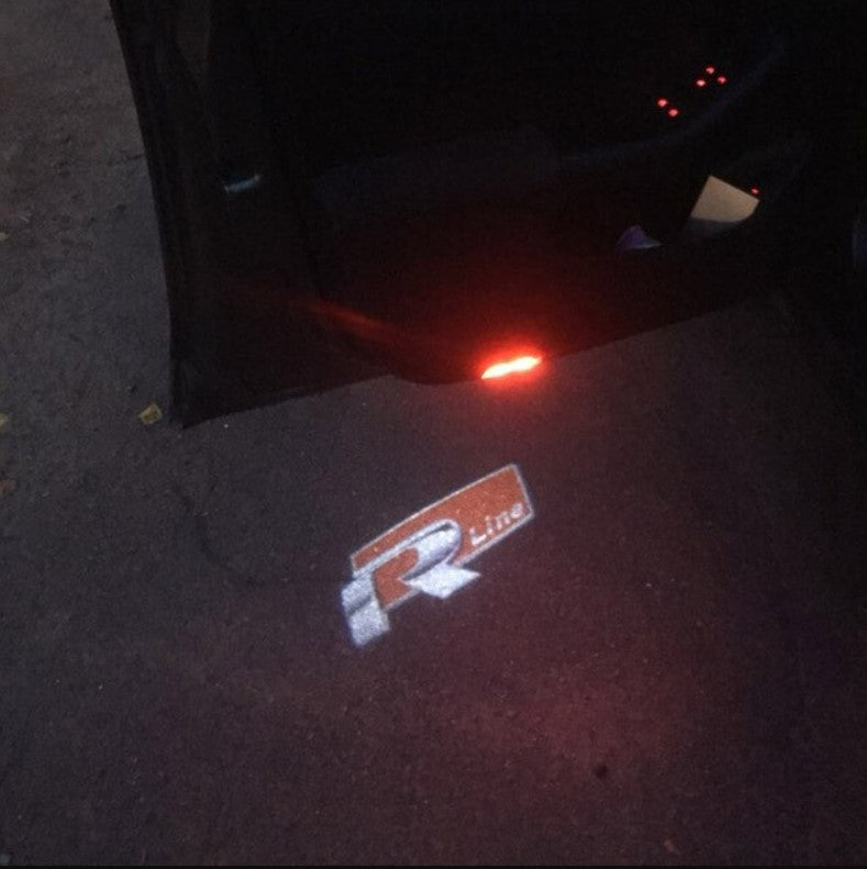 2x Volkswagen R Line DOOR LIGHT (PLUG&PLAY)