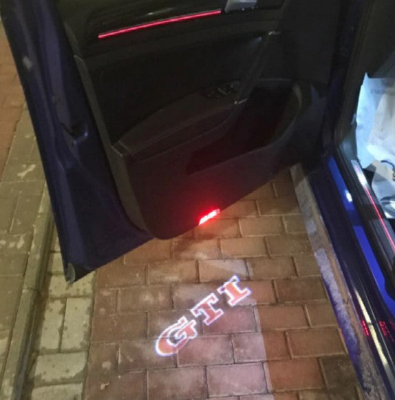 2x Volkswagen GTI DOOR LIGHT (PLUG&PLAY)