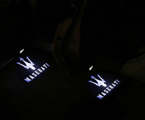 Maserati Quattroporte Ghibli led car door light projector