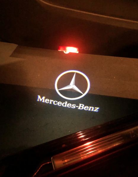 2x Mercedes-Benz DOOR LIGHT (PLUG&PLAY)
