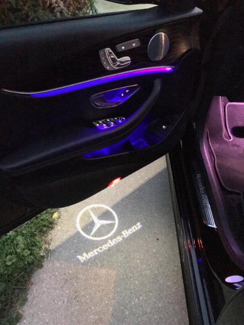2x Mercedes-Benz DOOR LIGHT (PLUG&PLAY)