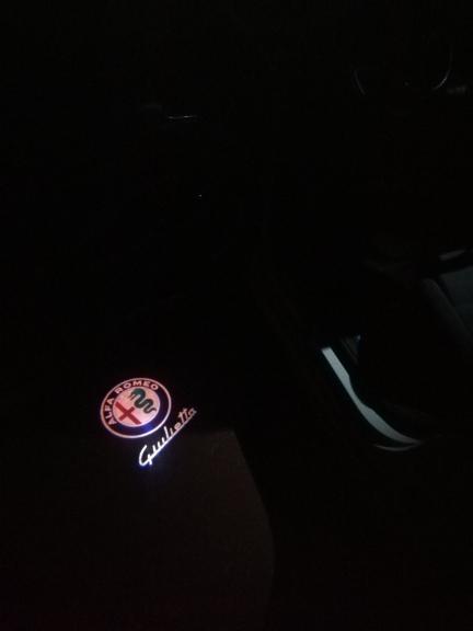 2x Alfa Romeo door light (plug&play) (2 versions)