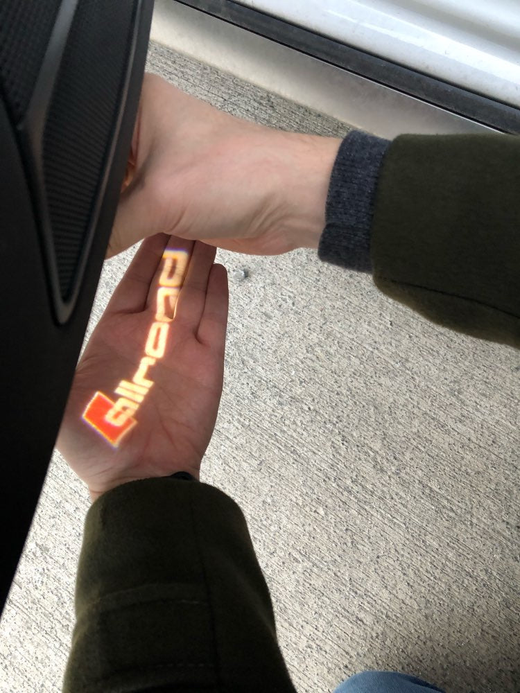 audi allroad courtesy door light projector laser led plug and play 1 year warranty