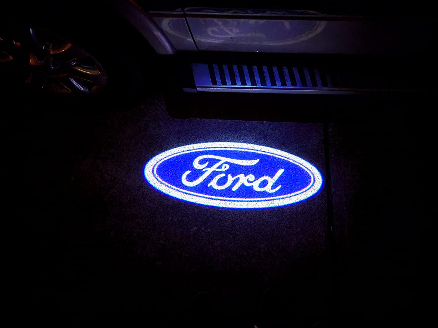 2x Ford F150 Mirror light (plug&play) (2015-2020) - 4 Logos