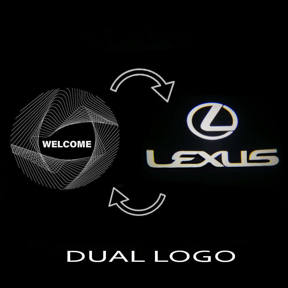 2x Lexus door light (plug&play) dual logo