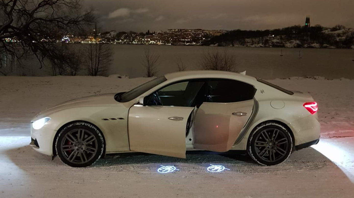 2x Maserati door light (plug&play)