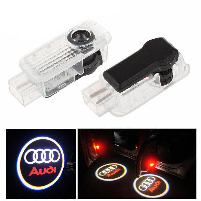 audi logo door light projector laser led plug&play 1 year warranty