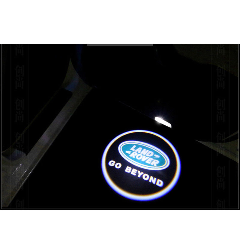 land rover freelander logo door light projector laser led plug&play