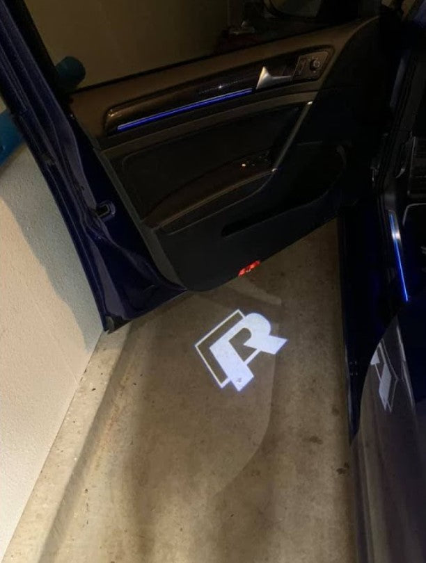 2x Volkswagen R DOOR LIGHT (PLUG&PLAY)