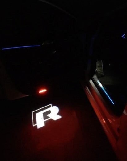 2x Volkswagen R DOOR LIGHT (PLUG&PLAY)