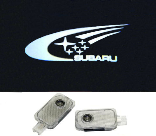 subaru wrc logo forester outback legacy impreza tribeca xv door light projector led plug&play