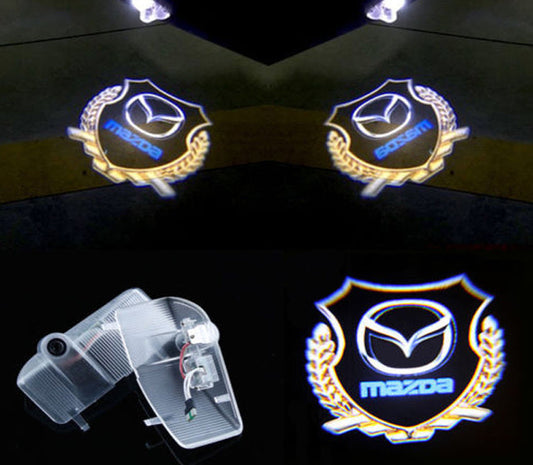 Mazda 6 8 RX-8 CX-9 RUIYI door light projector hologram plug and play easy install