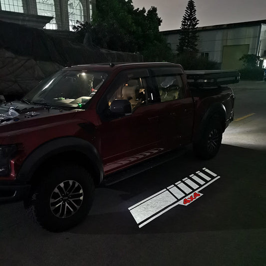 2x Ford F150 Mirror light (plug&play) (2021-Now) - 7 Logos