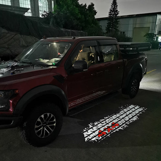 2x Ford F150 Mirror light (plug&play) (2021-Now) - 7 Logos