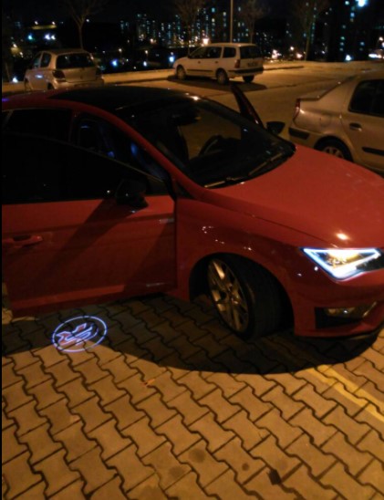 2x Seat FR door light (plug&play)