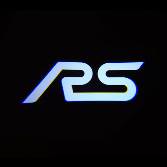 2x Ford Round Mirror light (plug&play) - 24 Logos