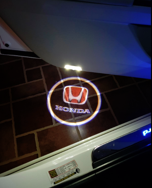 honda logo courtesy welcome door light projector laser led plug and play oem