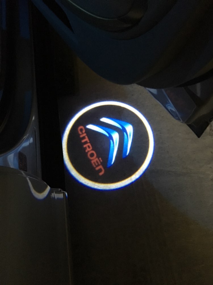 citroen logo door light projector laser led plug&play 