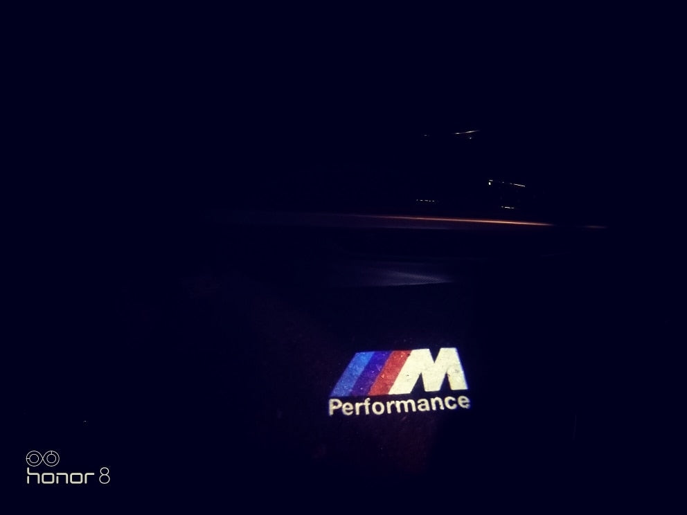 bmw m performance door light ee65 e66 e67 e68 e85 e86 f10 f31 f30 f15 f16