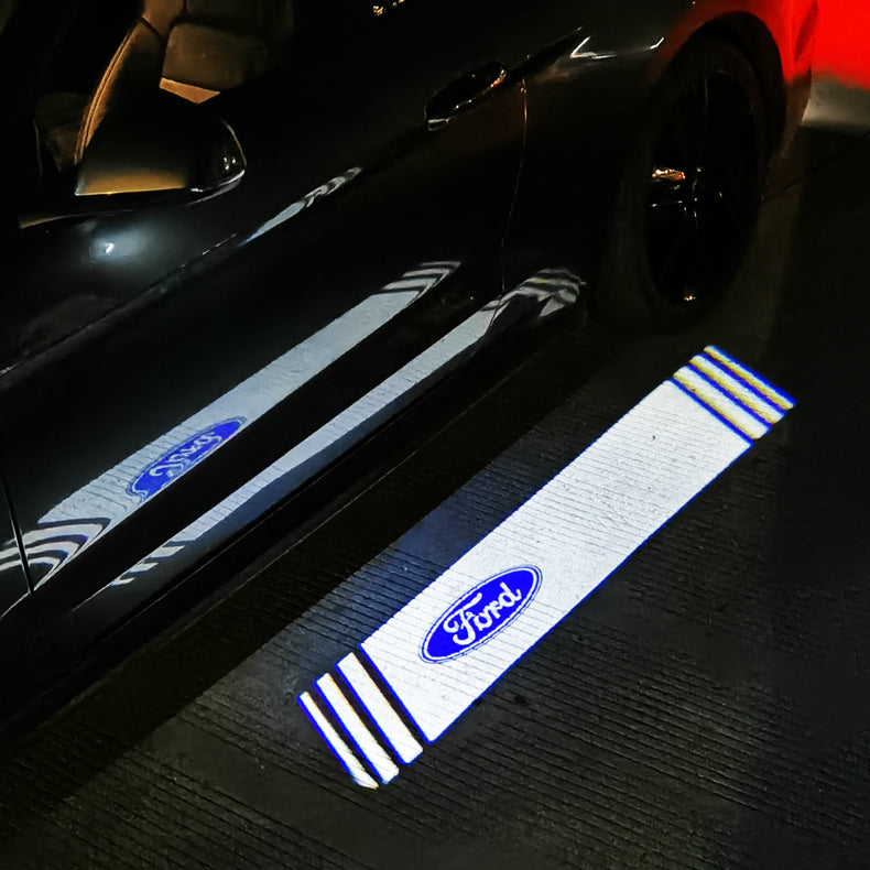 2x FordMustang 2013+ Mirror light (plug&play) - 5 Logos