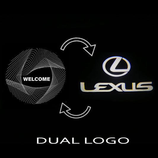 2x Lexus door light (plug&play) dual logo
