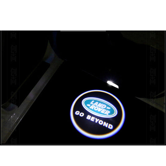 land rover freelander logo door light projector laser led plug&play 